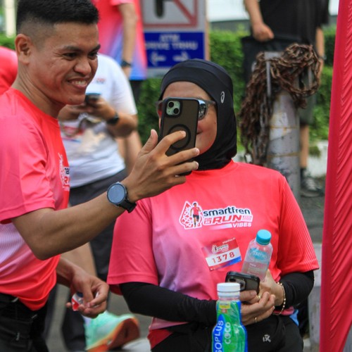 Race photo from SMARTFREN RUN 2026 VIBES