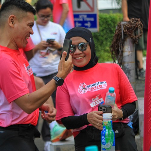 Race photo from SMARTFREN RUN 2026 VIBES