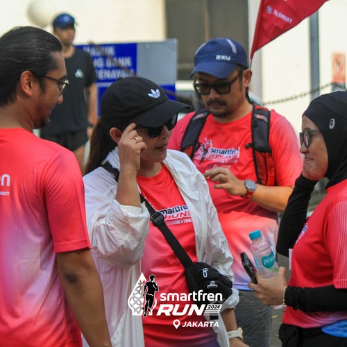 Race photo from SMARTFREN RUN 2026 VIBES
