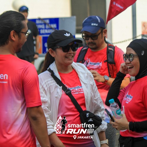 Race photo from SMARTFREN RUN 2026 VIBES