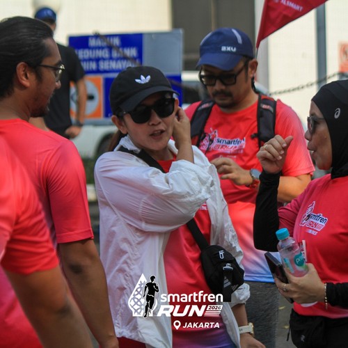 Race photo from SMARTFREN RUN 2026 VIBES