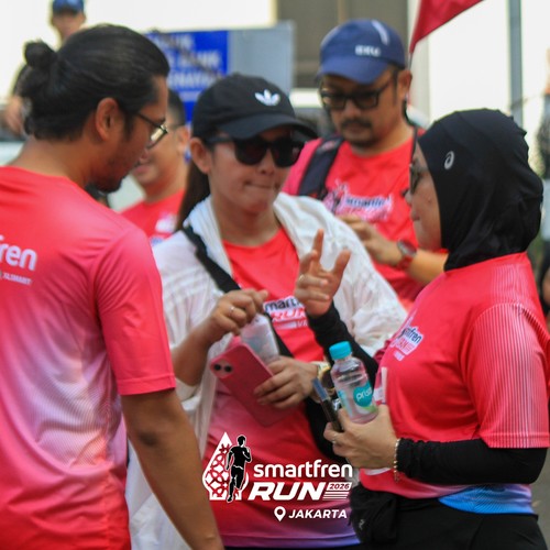 Race photo from SMARTFREN RUN 2026 VIBES