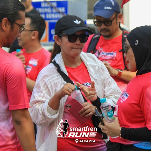 Race photo from SMARTFREN RUN 2026 VIBES