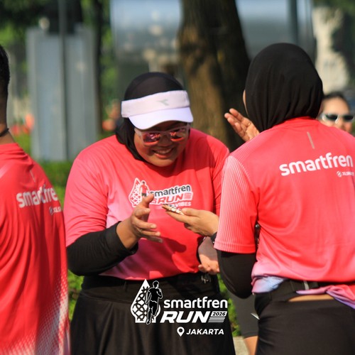 Race photo from SMARTFREN RUN 2026 VIBES