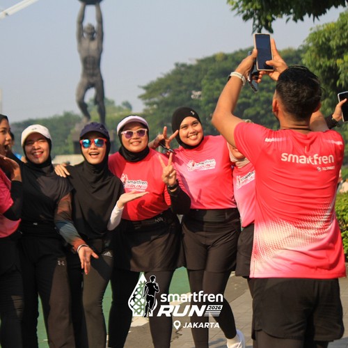 Race photo from SMARTFREN RUN 2026 VIBES