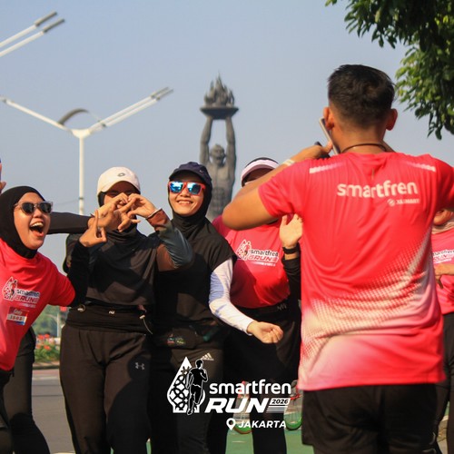 Race photo from SMARTFREN RUN 2026 VIBES