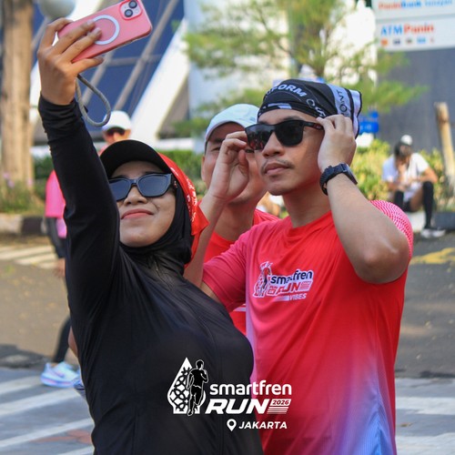 Race photo from SMARTFREN RUN 2026 VIBES