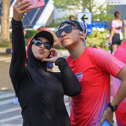Race photo from SMARTFREN RUN 2026 VIBES