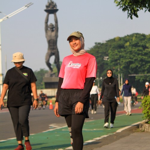 Race photo from SMARTFREN RUN 2026 VIBES