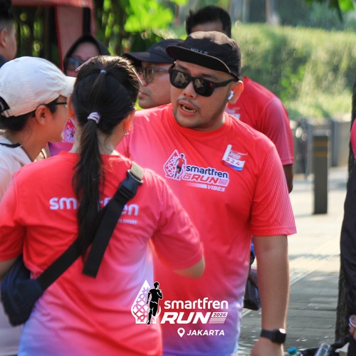 Race photo from SMARTFREN RUN 2026 VIBES
