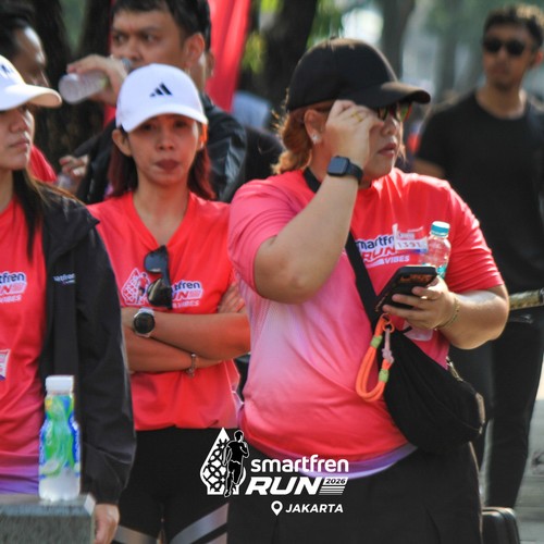 Race photo from SMARTFREN RUN 2026 VIBES