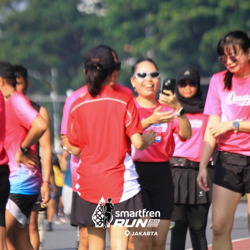 Race photo from SMARTFREN RUN 2026 VIBES
