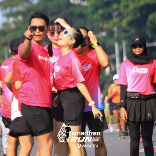 Race photo from SMARTFREN RUN 2026 VIBES