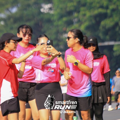 Race photo from SMARTFREN RUN 2026 VIBES