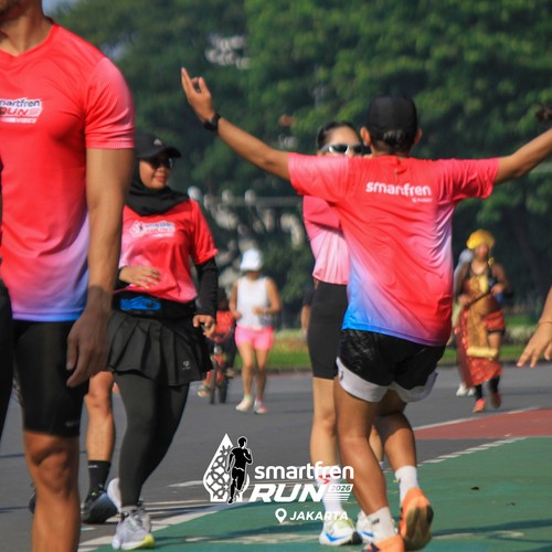 Race photo from SMARTFREN RUN 2026 VIBES