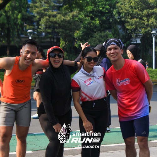 Race photo from SMARTFREN RUN 2026 VIBES