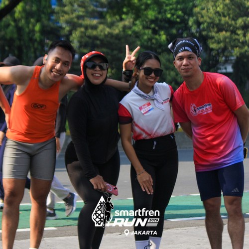 Race photo from SMARTFREN RUN 2026 VIBES
