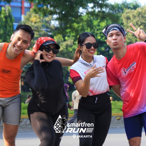 Race photo from SMARTFREN RUN 2026 VIBES