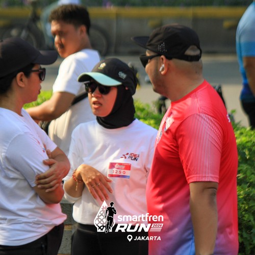 Race photo from SMARTFREN RUN 2026 VIBES