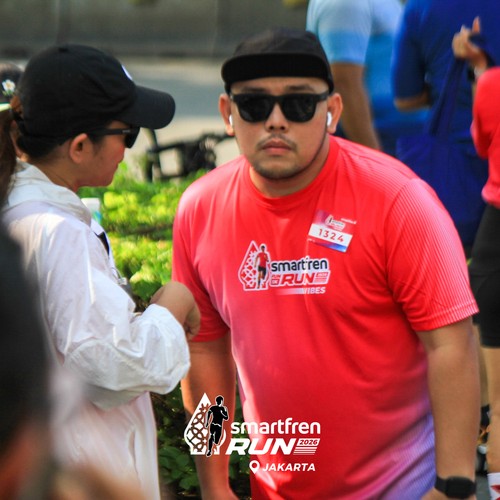 Race photo from SMARTFREN RUN 2026 VIBES