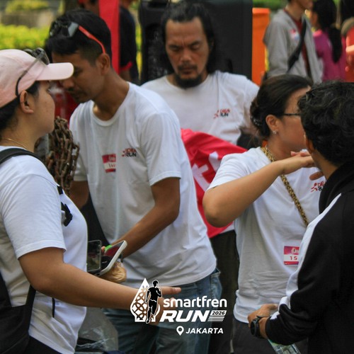 Race photo from SMARTFREN RUN 2026 VIBES