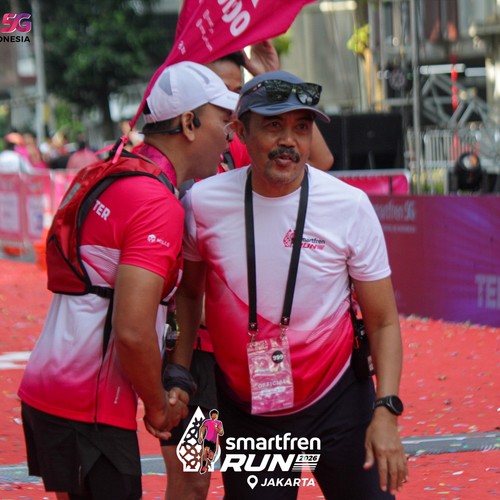 Race photo from SMARTFREN RUN 2026
