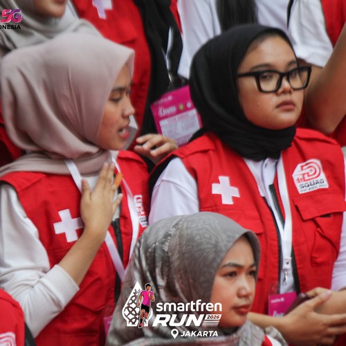 Race photo from SMARTFREN RUN 2026