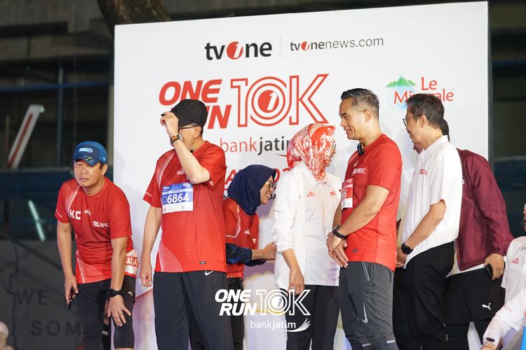 Race photo from ONE RUN 10 K