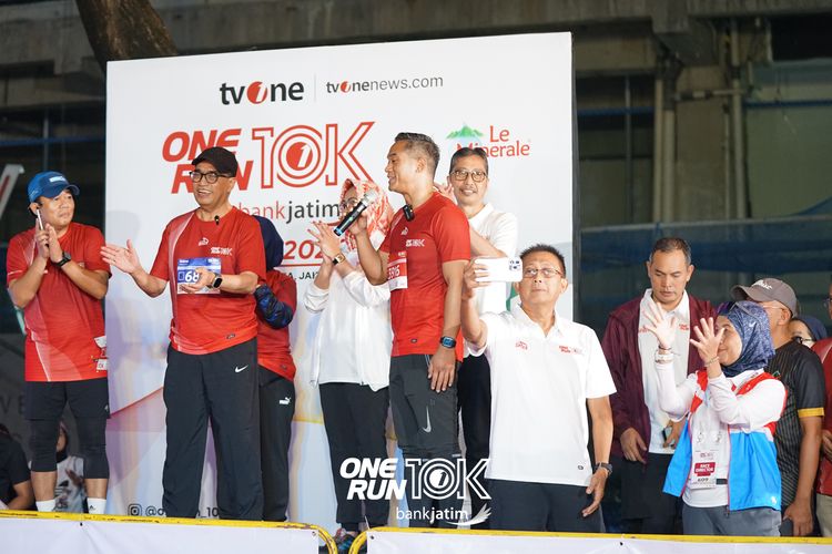 Race photo from ONE RUN 10 K