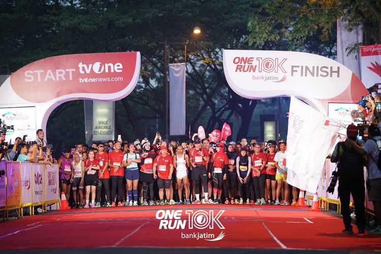 Race photo from ONE RUN 10 K