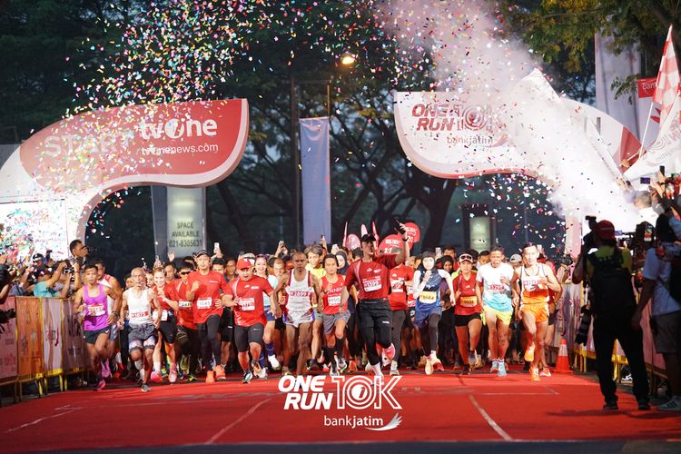 Race photo from ONE RUN 10 K