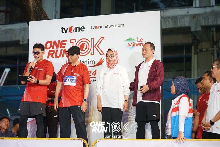 Race photo from ONE RUN 10 K
