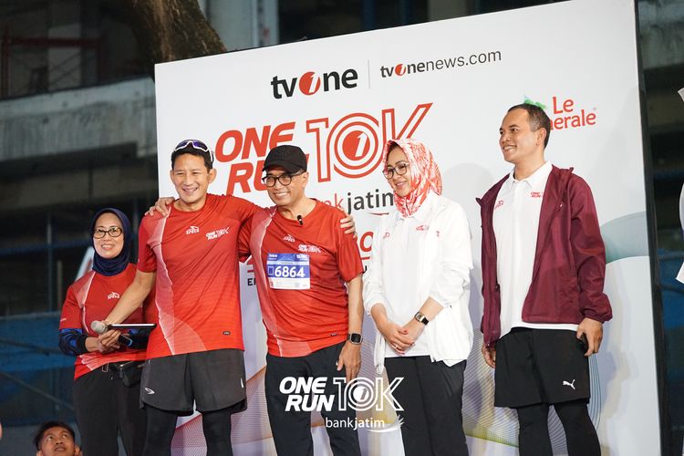 Race photo from ONE RUN 10 K