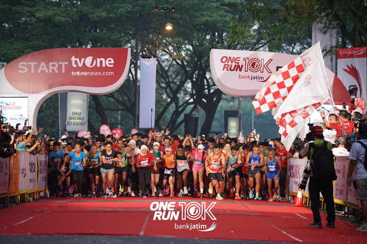 Race photo from ONE RUN 10 K
