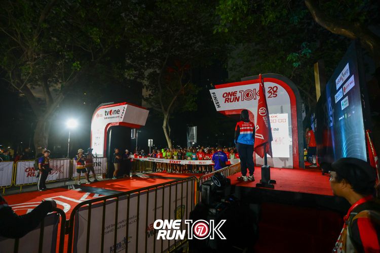 Race photo from ONE RUN 10K 2025