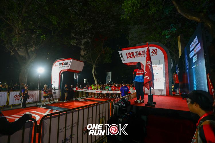 Race photo from ONE RUN 10K 2025