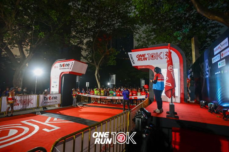 Race photo from ONE RUN 10K 2025