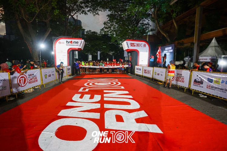 Race photo from ONE RUN 10K 2025
