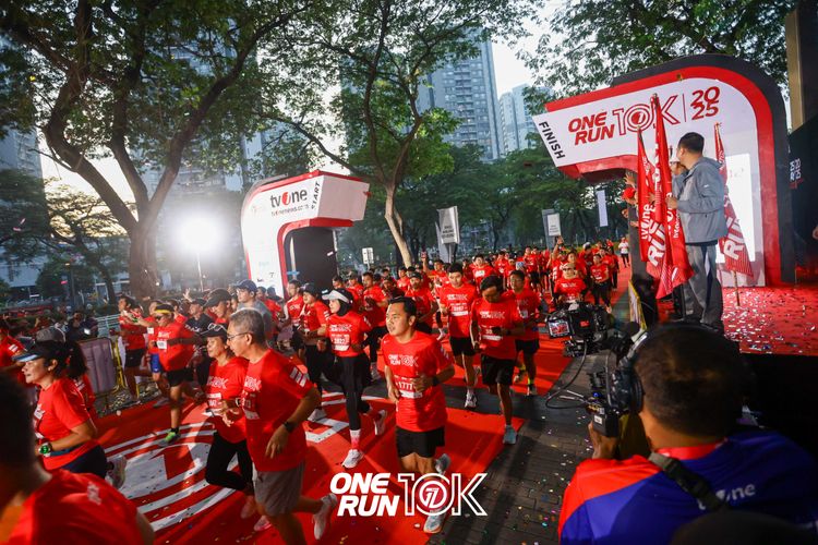 Race photo from ONE RUN 10K 2025