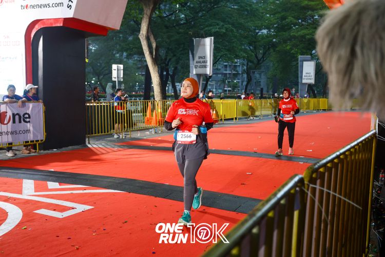 Race photo from ONE RUN 10K 2025