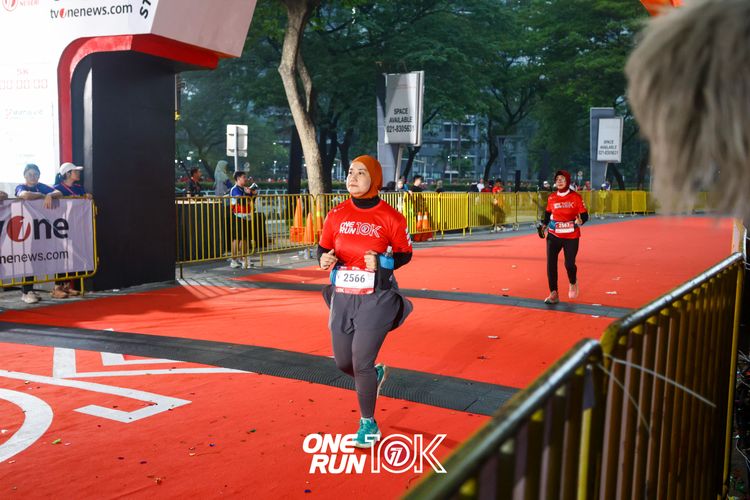 Race photo from ONE RUN 10K 2025