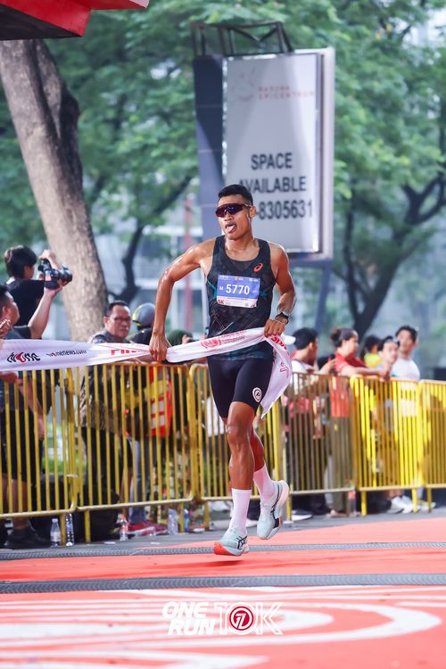 Race photo from ONE RUN 10K 2025