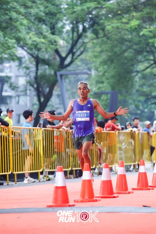 Race photo from ONE RUN 10K 2025