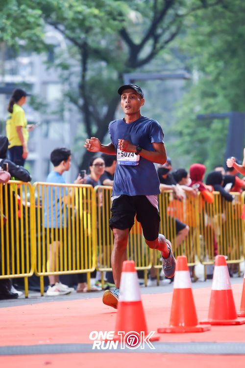 Race photo from ONE RUN 10K 2025