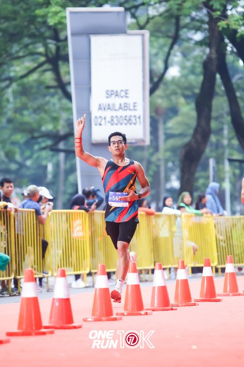 Race photo from ONE RUN 10K 2025