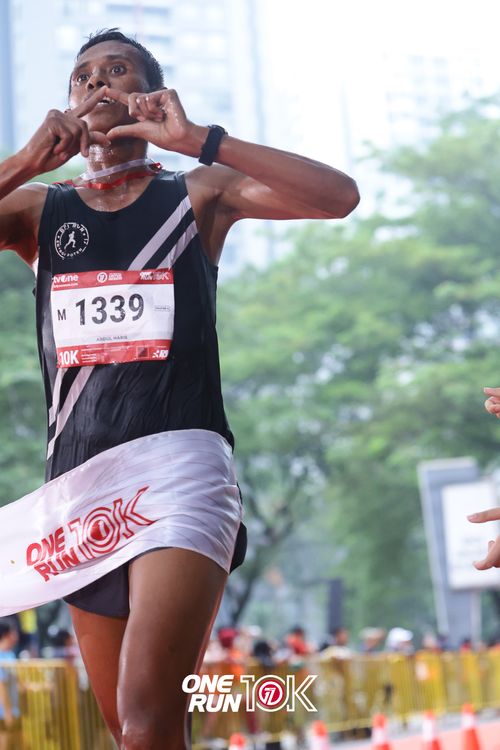 Race photo from ONE RUN 10K 2025