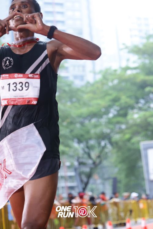 Race photo from ONE RUN 10K 2025