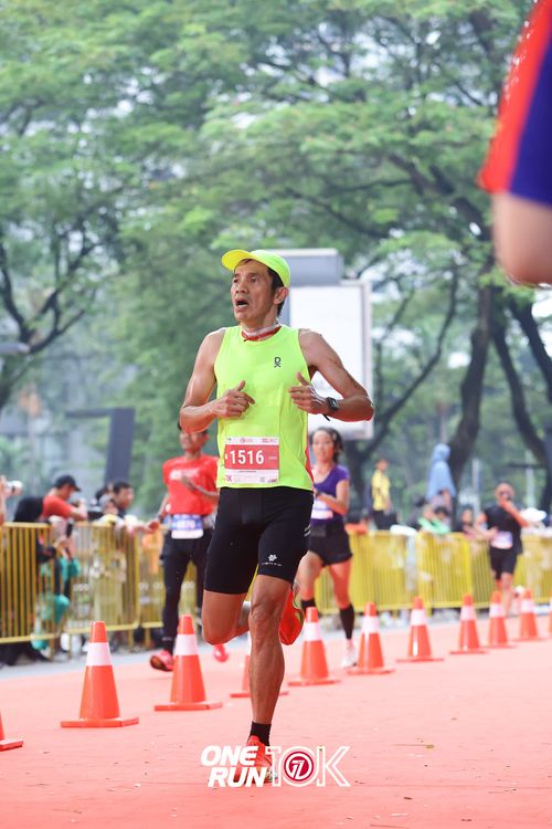 Race photo from ONE RUN 10K 2025