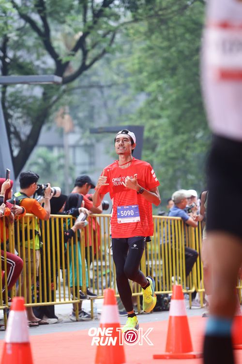 Race photo from ONE RUN 10K 2025