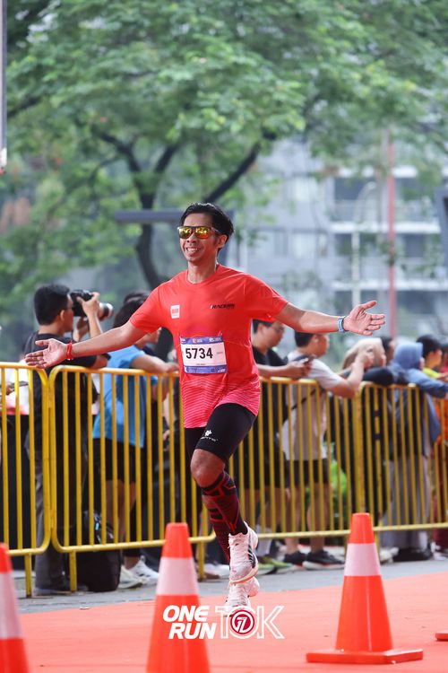 Race photo from ONE RUN 10K 2025